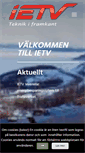 Mobile Screenshot of ietv.se